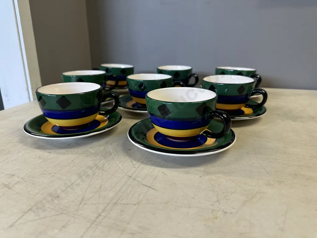 Living Art "Tango" Cups & Saucers Image 1++